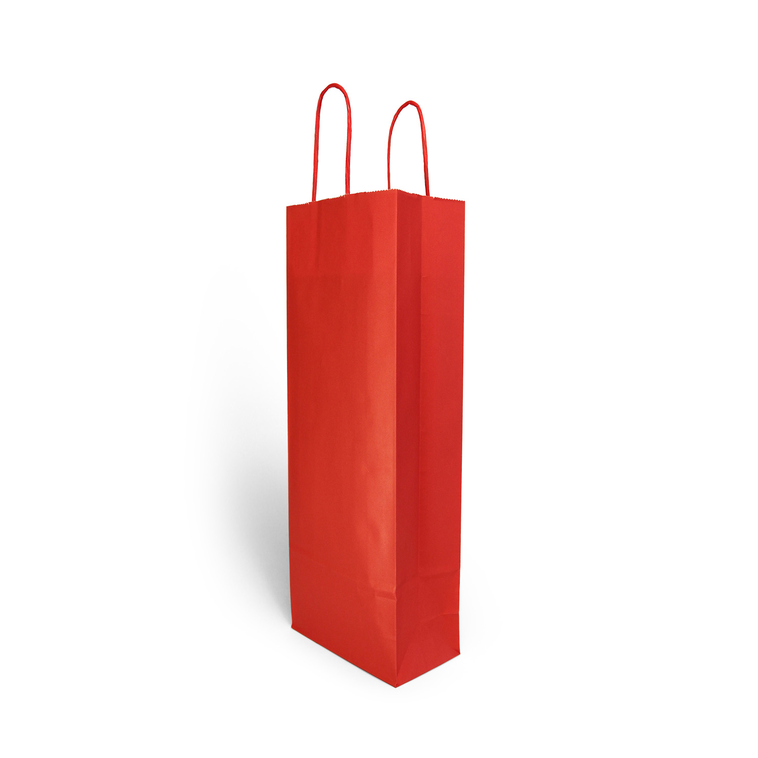 Papirnate vrećice za boce/butelje - crvena - 140x80x39